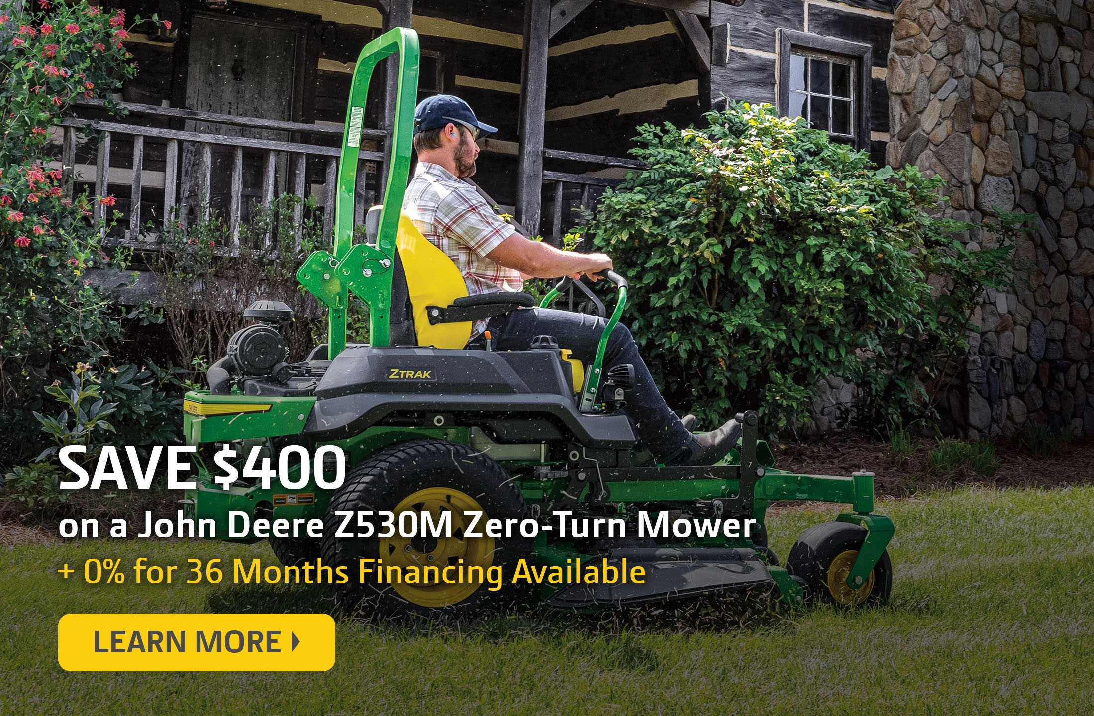 SAVE on a John Deere Z530M