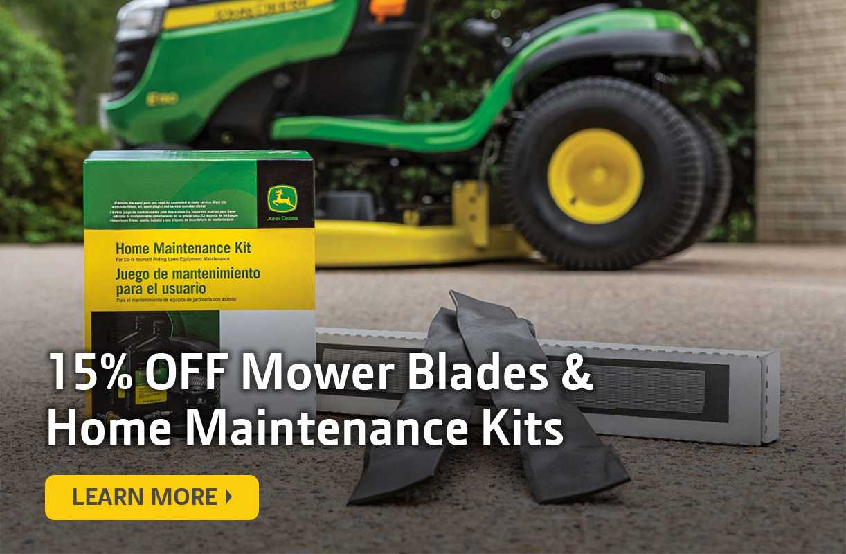 Save 15% OFF on Home Maintenance Kits & Blades