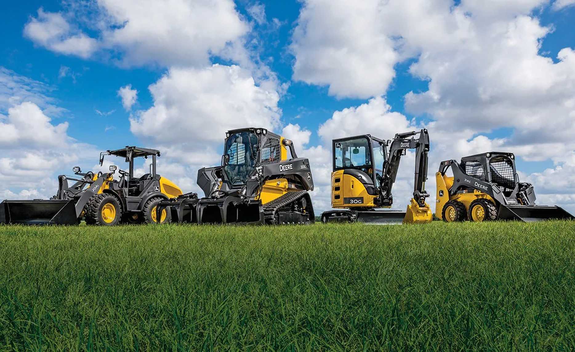 John Deere Compact Construction Equipment Savings