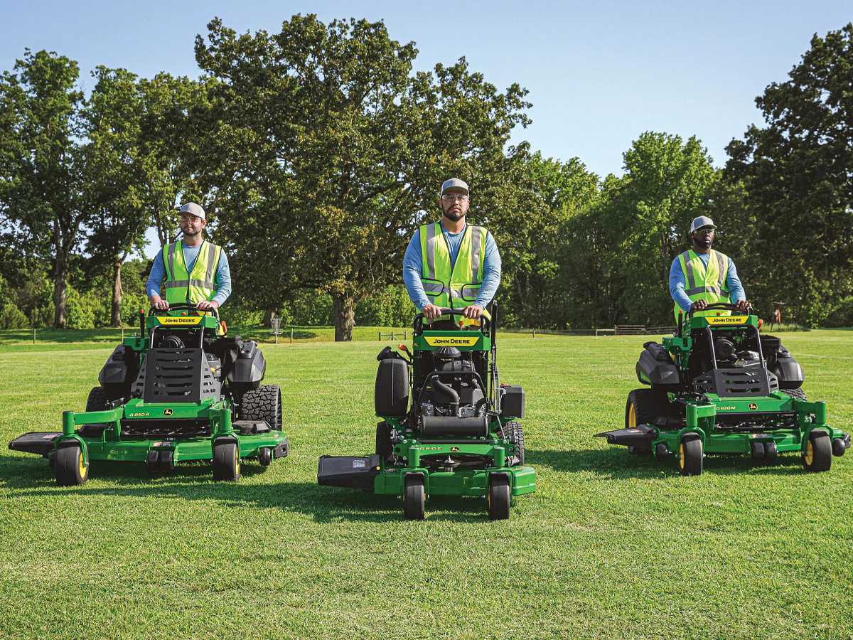 John Deere QuikTrak stand-on mower