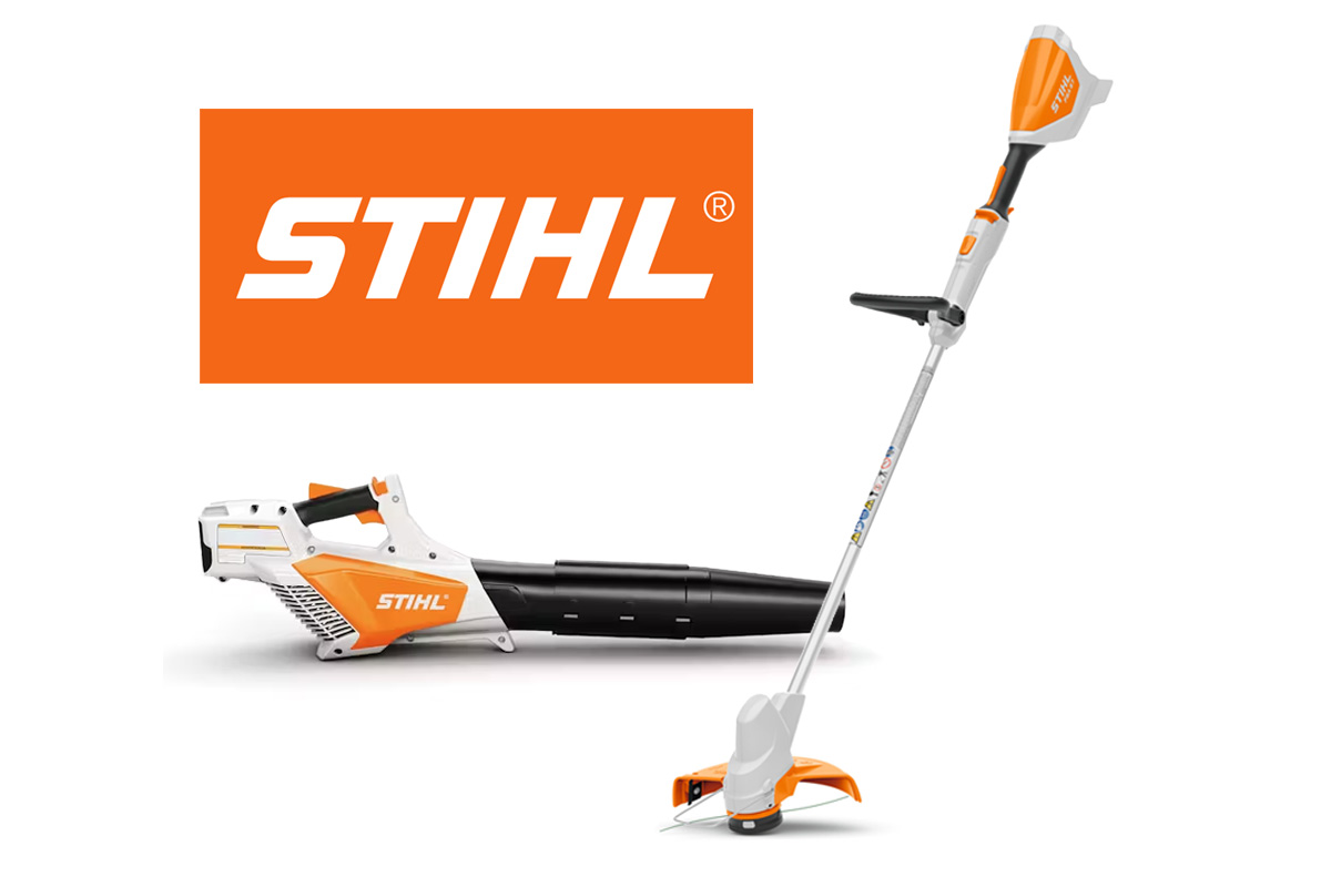 STIHL BGA 57 blower and FSA 57 trimmer prize package
